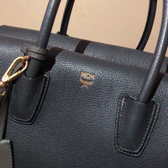 SOLD Authentic MCM Mill Tote - Picture 2 of 7